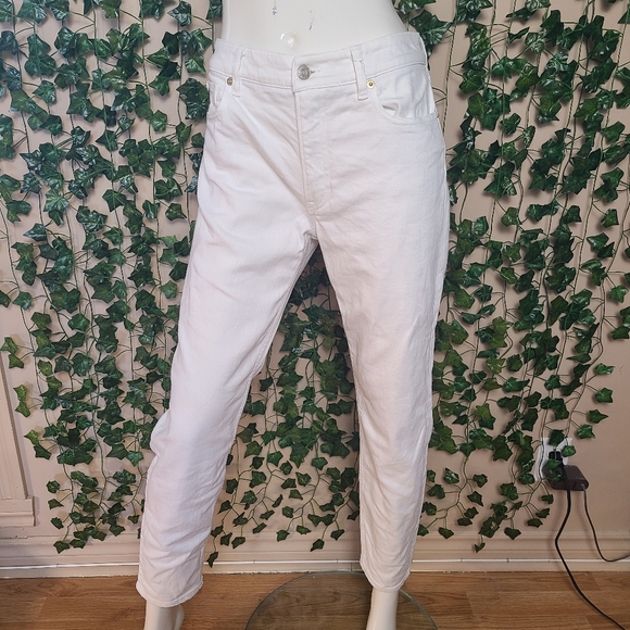 Ralph Lauren Purple Label Women's White Cotton Matchstick 400 Jeans size  29 - Picture 3 of 16